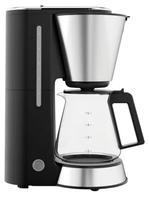 Produktbild von Zimilo Aroma Filterkaffeemaschine mit Glaskanne, Kompakte Kaffeemaschine Mini für 5 Tassen, Warmhalteplatte, Abschaltautomatik, 760 W