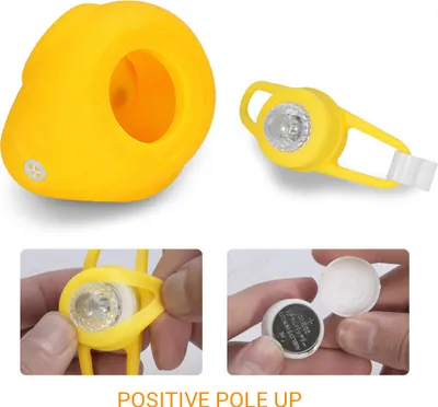 Produktbild von Entenglocken Schöne Helmlene Bell Horn Lampe Sicherheitswarnlichter