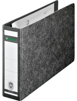 Produktbild von Leitz 10660000, A5, Karton, Schwarz, 350 Blätter, 80 g/m², 5,5 cm