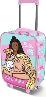 Productafbeelding van Karakttermania - Reistas met wielen, Barbie Pets, 52 cm - een hoogwaardig accessoire voor dagelijks gebruik