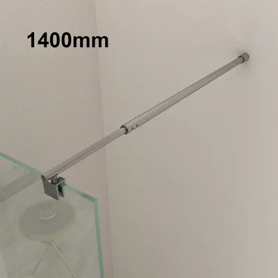 Immagine prodotto di SONNI asta telescopica stabilizzatrice in acciaio inox 70-140cm Adatta a vetri di spessore 5-10 mm