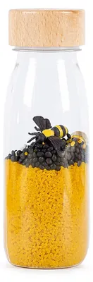 Zdjęcie produktu dla Butelka zapachowa „Pszczoły” – 14 x 4 cm – żółta | marki Petit Boum