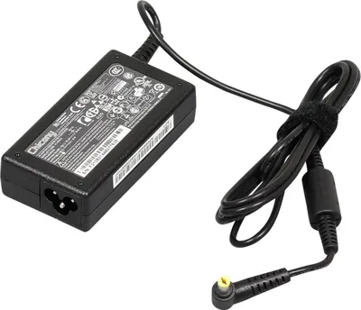 Zdjęcie produktu dla Acer AC Adaptor 65W, Laptop, Wewnętrzna, 100-240 V, 50/60 Hz, 65 W, 19 V