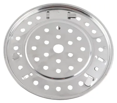Obrázek produktu pro Stojan na vaření v páře s odnímatelnou nohou Stojan na parní tácek z nerezové oceli Stojan na vaření chleba Kuchyňský nástroj 18 cm