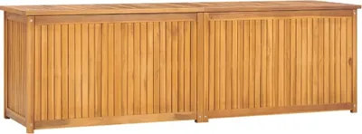 Produktbild von Gartenbox 175x50x55 cm Massivholz Teak