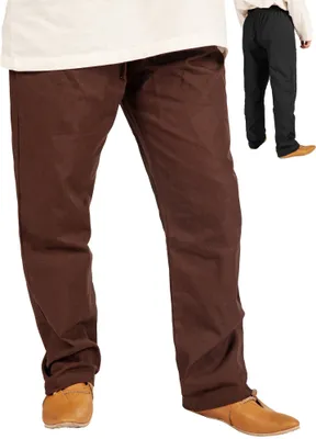 Produktbild von Mittelalter Hose Herren - für LARP & Reenactment Farbe: schwarz, Größe: S