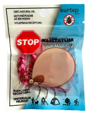 Zdjęcie produktu dla SURTEP, s. r. o. Opaska na rękę „Zeckenstopp”