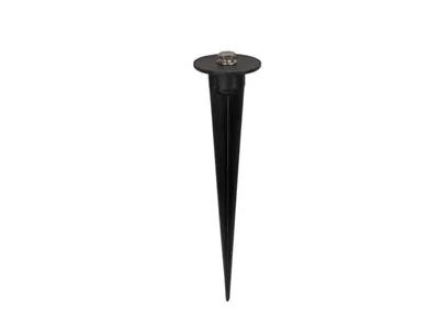 Produktbild von Perel Erdspieß für LED-Strahler, schwarz, 40 mm Durchmesser, 160 mm Höhe, 46 g, Aluminium