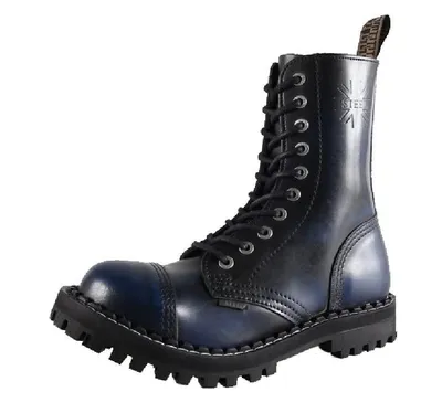Produktbild von Steel - Rub Off - 10-Loch Boots schwarz