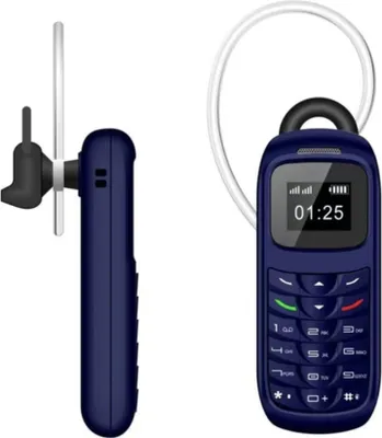 Image de L8star Bm70 Mini Mobile Phone Bluetooth Mobile Wireless Handset Dialler Gtstar Blue