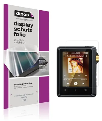 Produktbild von 4x Schutzfolie für AGXOV P40 klar Displayschutzfolie Folie Display Schutz dipos