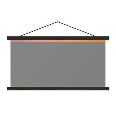 Produktbild von MuchoWow® Textilposter Lavendel - Lila - Blumen 120x60 cm mit schwarzem Rahmen - Dekoration Schlafzimmer