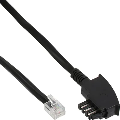 Produktbild von InLine® TAE-N Anschlusskabel, TAE-N zu RJ11 (6P4C), 3m
