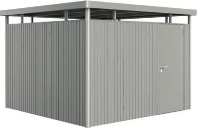 Obrázek produktu pro Kůlna na nářadí HighLine H6 quartz šedá metalíza, standardní dveře