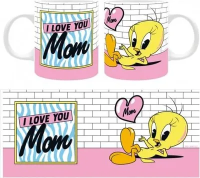 Zdjęcie produktu dla Kubek ceramiczny Looney Tunes 320 ml - Mama