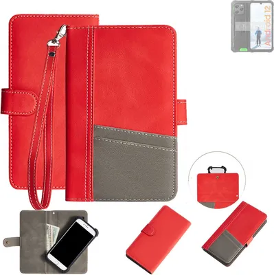 Produktbild von K-S-Trade Handy Schutzhülle kompatibel mit Blackview BV5300 Hülle Portemonnee Brieftasche Klapphülle Kartenfächer Flip Wallet Case Etui