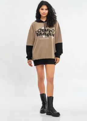Produktbild von Tom Barron Freizeitanzug WOMEN OVERSIZE FIT TUNIC SWEATSHIRT