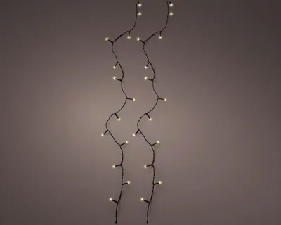 Produktbild von Lumineo Lichterkette BASIC 720 LED 54 m Soft Gold, schwarzes Kabel