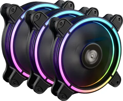 Immagine prodotto di Enermax UCTBRGBA12P-BP3 Lüfter Enermax 120*120 T.B RGB AD 3 Fan Pack beleuchtet