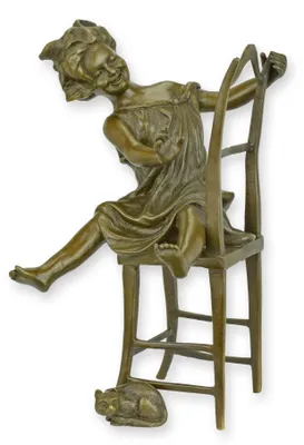 Productafbeelding van A Bronze Sculpture Called Happy Cat