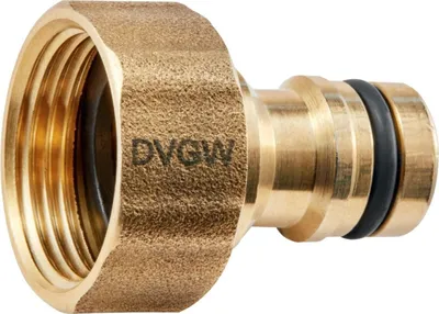 Produktbild von plus-Hahnstecker GEKA Messing DVGW  25 mm (1)"