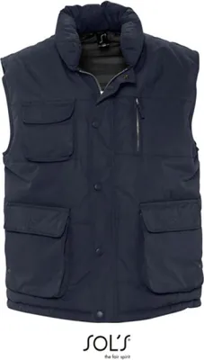 Image de SOLs 59000 | Viper Bodywarmer - Couleur : Navy - Taille : XXL