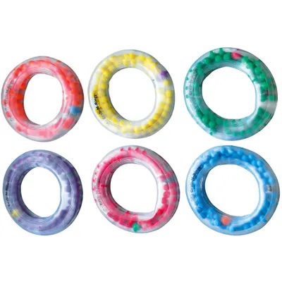 Produktbild von Spordas Grab-N-Rings Set - bunte Spielringe für Kinder
