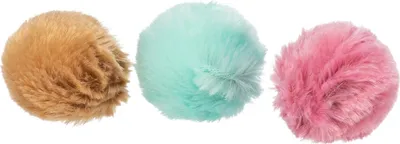 Produktbild von TRIXIE Katzenspielzeug Plüschball, Katze, Plüschspielzeug, Plüsch