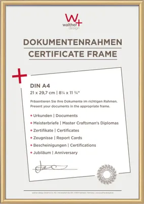 Produktbild von Walther New Lifestyle Kst. 21x30 GOLD KV130G