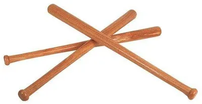 Produktbild von Engelhart Games Baseballschläger Holz 28 Zoll Natur Baseball