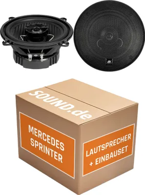 Produktbild von Lautsprecher Boxen ESX HZ52 HORIZON - 13cm Koax Auto Einbausatz - Einbauset passend für Mercedes Sprinter W906 Front - justSOUND