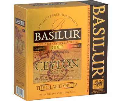 Zdjęcie produktu dla Basilur GOLD herbata czarna CEYLON - 100x2g