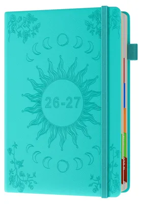 Imagen del producto de Calendario académico 2026-2027, vista diaria, formato A5, 400 páginas, para la planificación