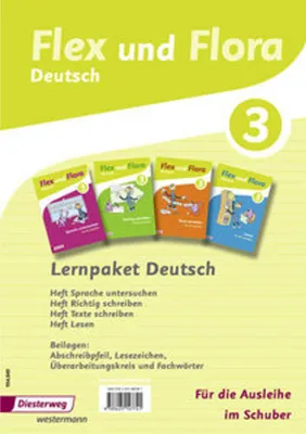 Produktbild von Flex und Flora 3. Themenhefte. Paket: für die Ausleihe. Rheinland-Pfalz