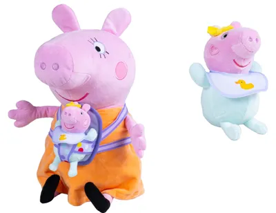 Immagine prodotto di Simba Dickie PEP Mama Wutz mit Evie, 33cm