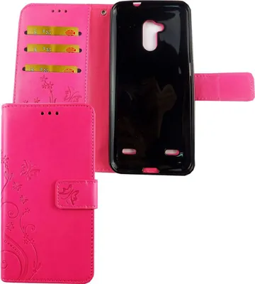 Zdjęcie produktu dla Nokia 8.1 / Nokia X7 Etui na telefon komórkowy Pokrowiec ochronny Etui z klapką Etui na kartę Różowy