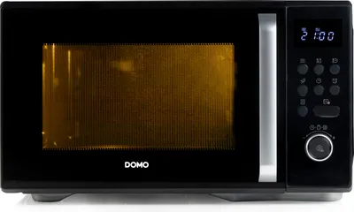 Obrázek produktu pro Mikrovlnná trouba digitální - černá - DOMO DO23101