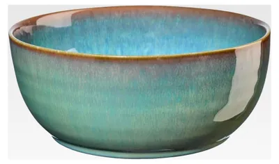 Produktbild von Schale aus Porzellan, 18 cm, Blau-Grün