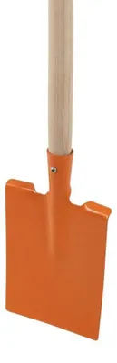 Immagine prodotto di Vanga da giardino per bambini Rekord con manico in legno arancione lunghezza 90 cm