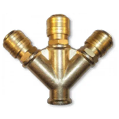 Image de Distributeur d'air comprimé 3/8" avec raccords 3-fois