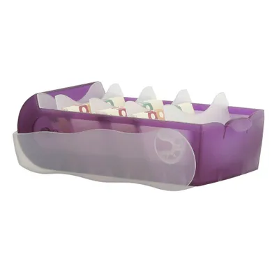 Produktbild von HAN Karteikasten CROCO Maße: 12,1 x 8,5 x 24,6 cm (B x H x T) Verwendung für Kartenformat: DIN A7 quer