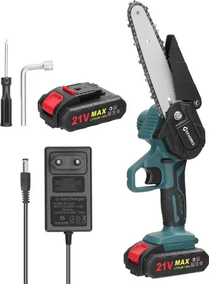 Produktbild von Elektrische Baumschneider, tragbar, wiederaufladbar, 2 Batterien
