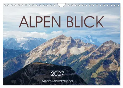 Produktbild von Alpen Blick (Wandkalender 2027 DIN A4 quer), CALVENDO Monatskalender