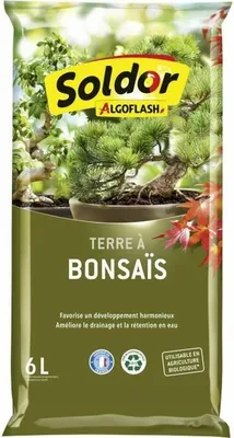 Obrázok produktu pre Pôda pre kvetináče Algoflash TBONZ6 Bonsái 6 L