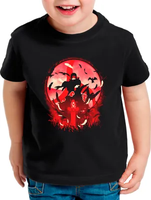 Produktbild von style3 Mangekeyo Eye Kinder T-Shirt ninja anime manga cosplay
