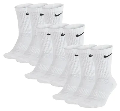 Produktbild von Nike Cushioned Crew Socken, Tennissocken, 9 Paar, weiß, 34-38