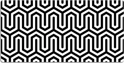 Produktbild von Schreibtischmatte Tischunterlage 120x60 cm Mauspad - Geometrisches Muster