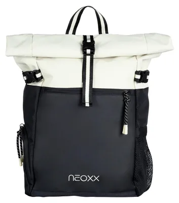Immagine prodotto di neoxx zaino per il tempo libero zaino con scomparto per laptop Iconic Rolltop Backpack 19L Desert nero avorio