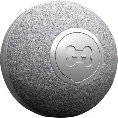 Produktbild von CHEERBLE Smart Mini Ball Interaktiver Ball für Katzen grau