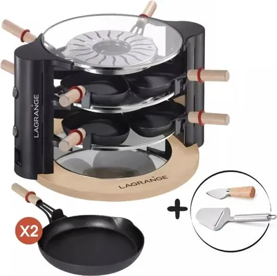 Produktbild von Raclettegerät für 8 personen 900w Lagrange 149013